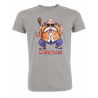 T-shirt Dragon Ball Z - Tortue Géniale - Fond gris - M 