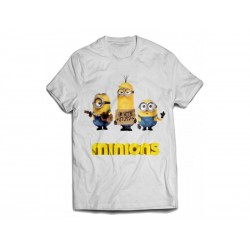 T-shirt - Minions - I am with Stupid - S Homme 