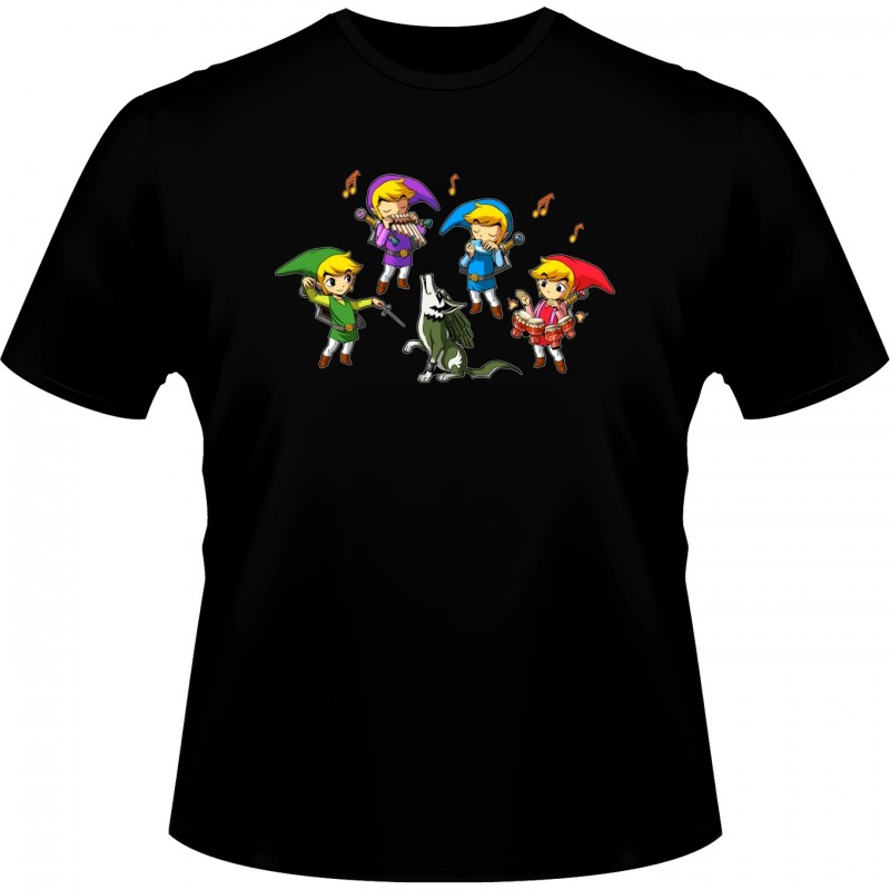 T-shirt - okiWoki - Orchestre Symphonique en Solo - Zelda - M Homme 