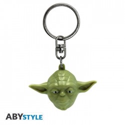 Porte-clefs 3D PVC - Yoda -...