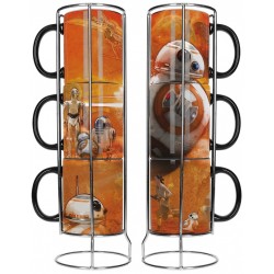 Set mugs - BB8, R2D2 et...