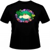 T-shirt - okiWoki - Petite Sièste en Forêt - Pokemon - S Homme 