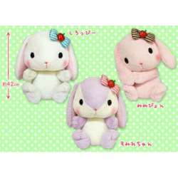 Peluche - Lapin blanc petit...