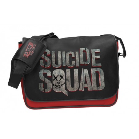 Sac à bandoulière - Suicide Squad - Logo fond Noir