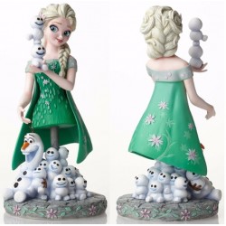 Elsa - Buste - La Reine Des Neiges "Fever" - Résine - 22cm