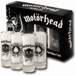 Motörhead - set de 4 shotglass
