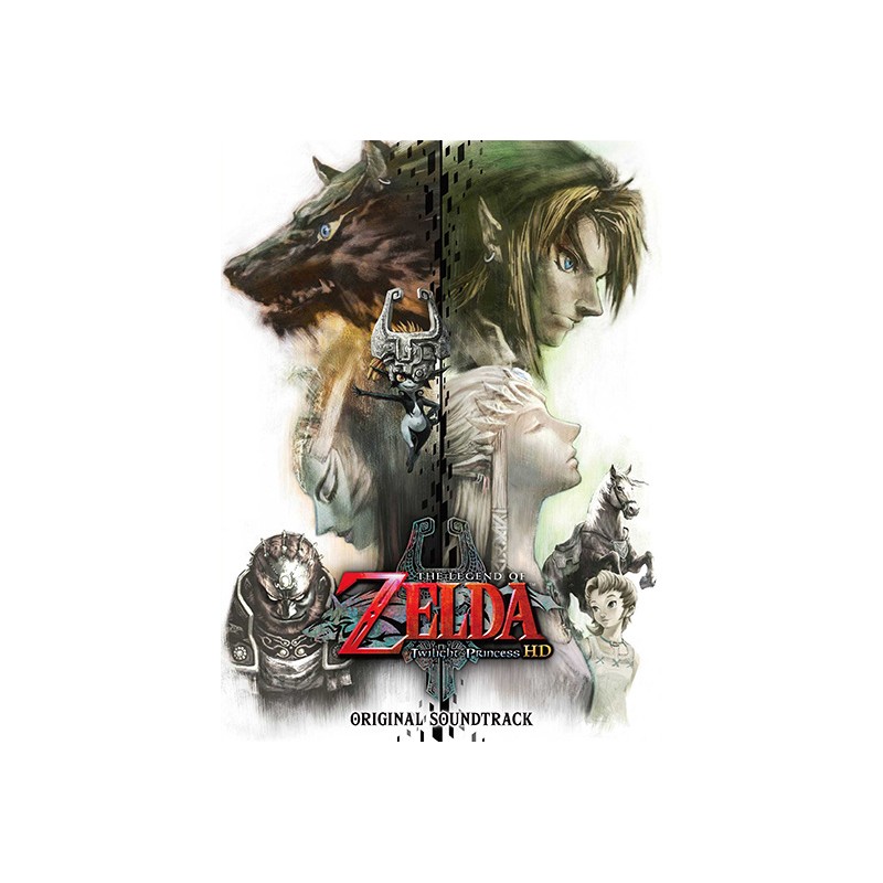 Zelda Twilight Princess HD - Collector CD Box (3 CD) - Original Soundtrack + 1st press Badge