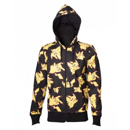 Sweat - Pokemon - Pleins de Pikachu - L Unisexe 