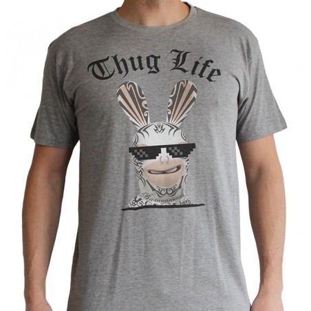 T-shirt Lapins Crétins - Thug Life - M Homme 