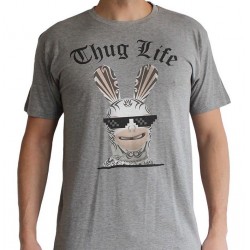 T-shirt Lapins Crétins - Thug Life - L Homme 