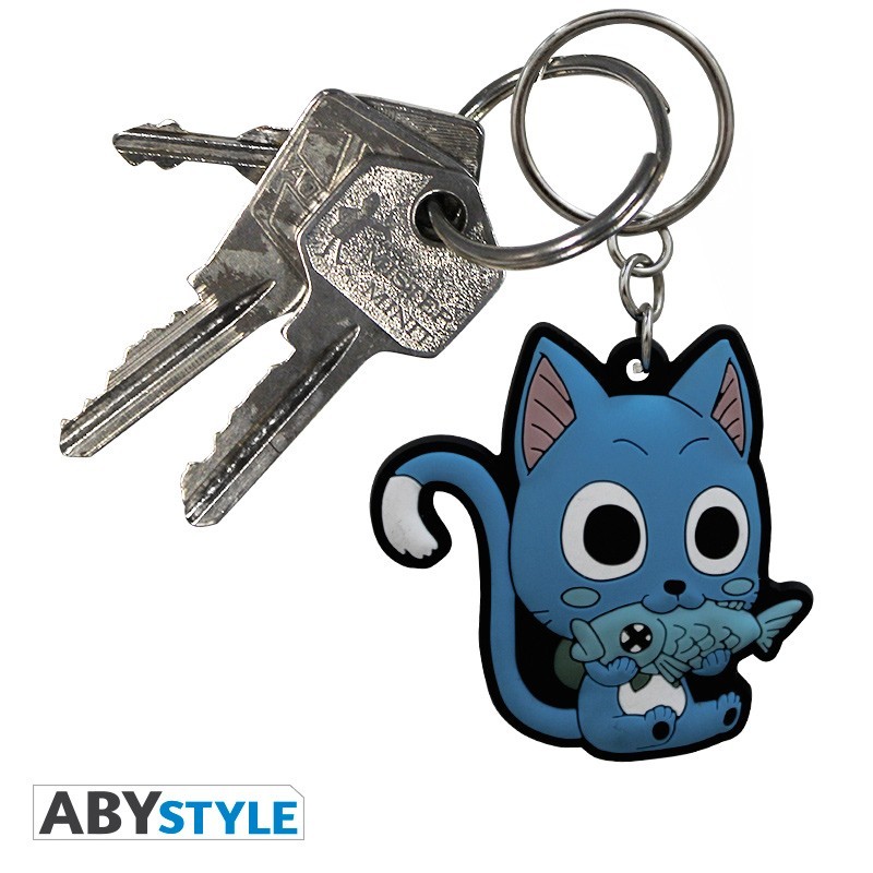 Porte-Clef PVC - Happy - Fairy Tail
