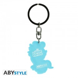 Porte-clefs PVC - Lapicorne - Lapin Crétins