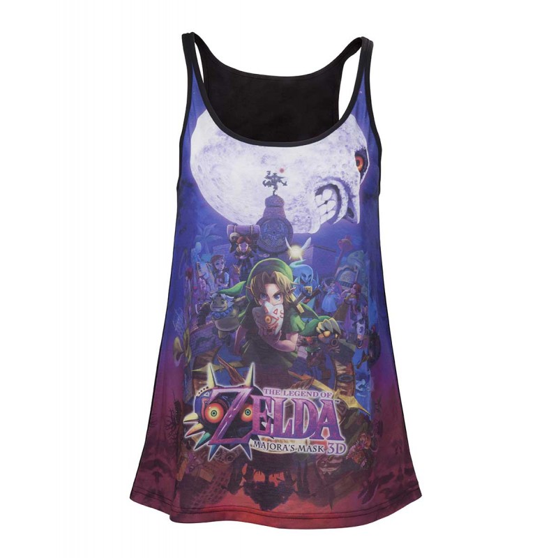 T-shirt Débardeur - Link - Zelda Majora's Mask - M Femme 