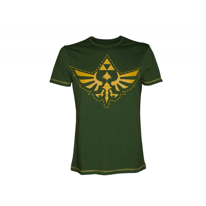 T-shirt Bioworld - Zelda - Logo Doré - L Homme 