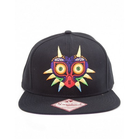 Casquette - Masque - Fond noir - Zelda Majora's Mask - U Unisexe 