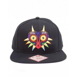 Casquette - Masque - Fond noir - Zelda Majora's Mask - U Unisexe 