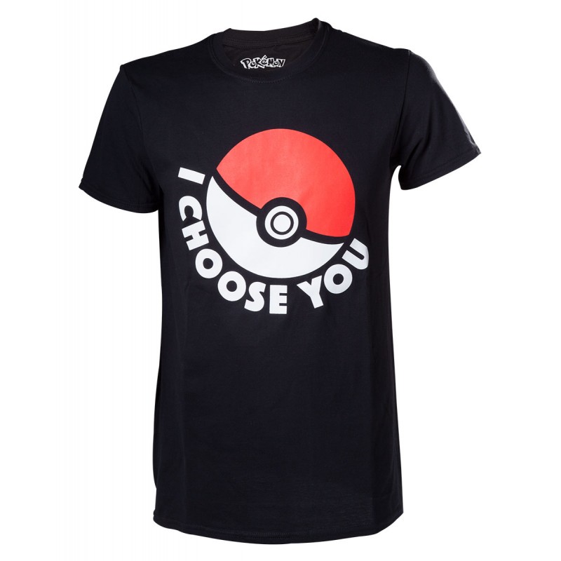 T-shirt Bioworld - Pokemon - I Choose You - L Homme 