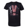 T-shirt Bioworld - Metal Gear Solid - Black Phantom Pain - M Homme 