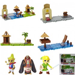 Nintendo - Zelda - Micro Playset - Pack Série 3 - assortiment de 4