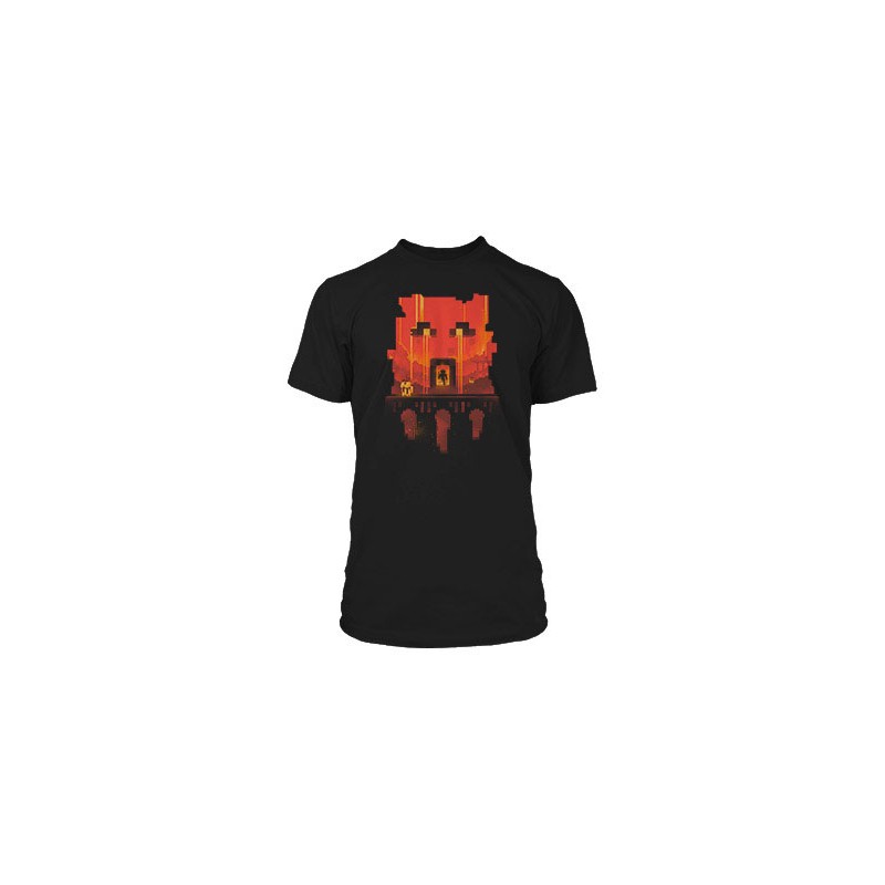 T-Shirt Blizzard - Glimpse - Minecraft - L Homme 