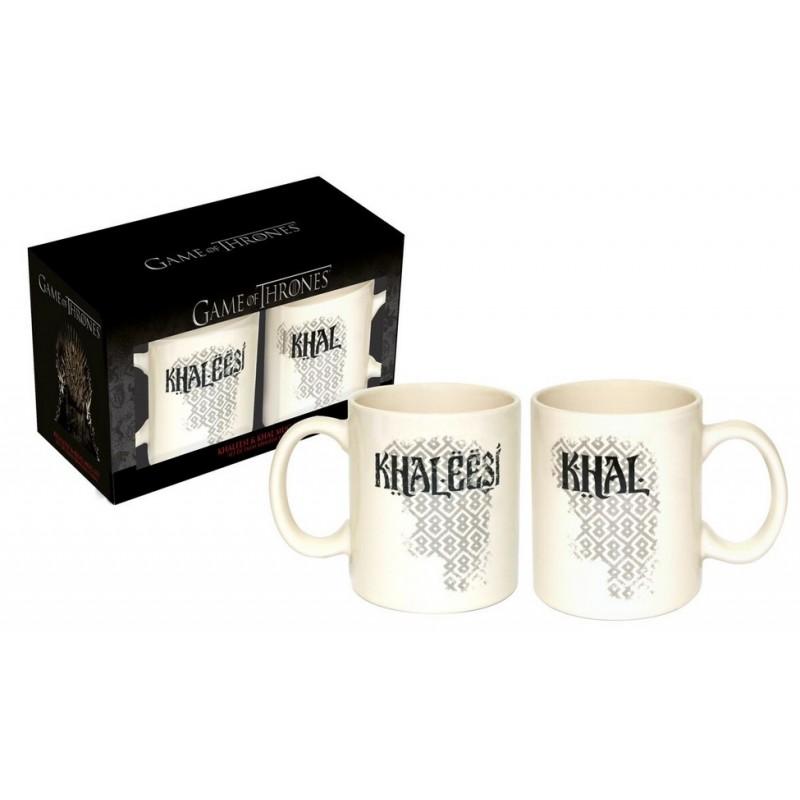 Set de Mugs - Game Of Thrones - Khal et Khaleesi