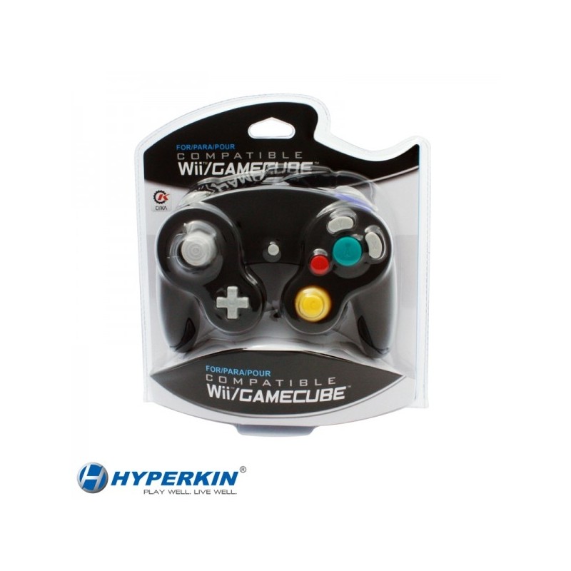 Manette filaire - GameCube et Wii - Noire