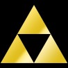 T-shirt - okiWoki - Le Blason du Clan Hojo de Enoshima ! - Zelda - Fond Noir - L Homme 