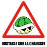 Mug - okiWoki - Obstacle sur la chaussée - Nintendo - Fond Noir