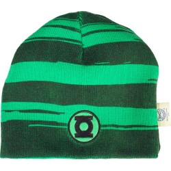 Bonnet Réversible - Green Lantern - Logo - Unisexe 