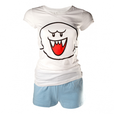 T-shirt + Short Bioworld - Nintendo - Boo - XL Femme 