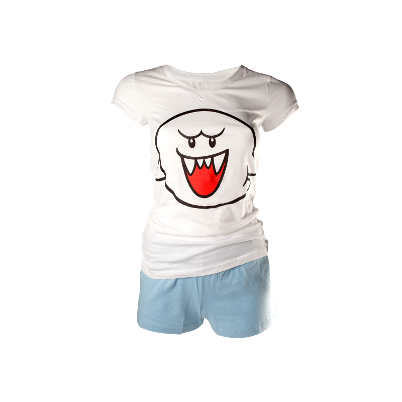 T-shirt + Short Bioworld - Nintendo - Boo - S Femme 