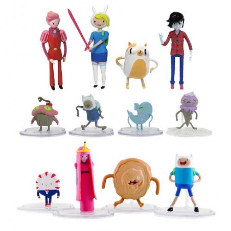 Figurines - Assortiment de 4 - Adventure Time - "Fionna And Cake"