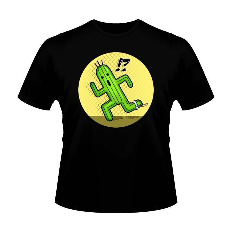 T-shirt - okiWoki - Tentative d'Évasion - Final Fantasy - Fond Noir - XL Homme 