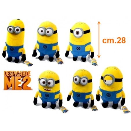 Peluche - Minion - Moi Moche et Méchant 2 - Collection de 6 - Vendu à l'unité
