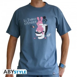 T-shirt Lapins Crétins -...