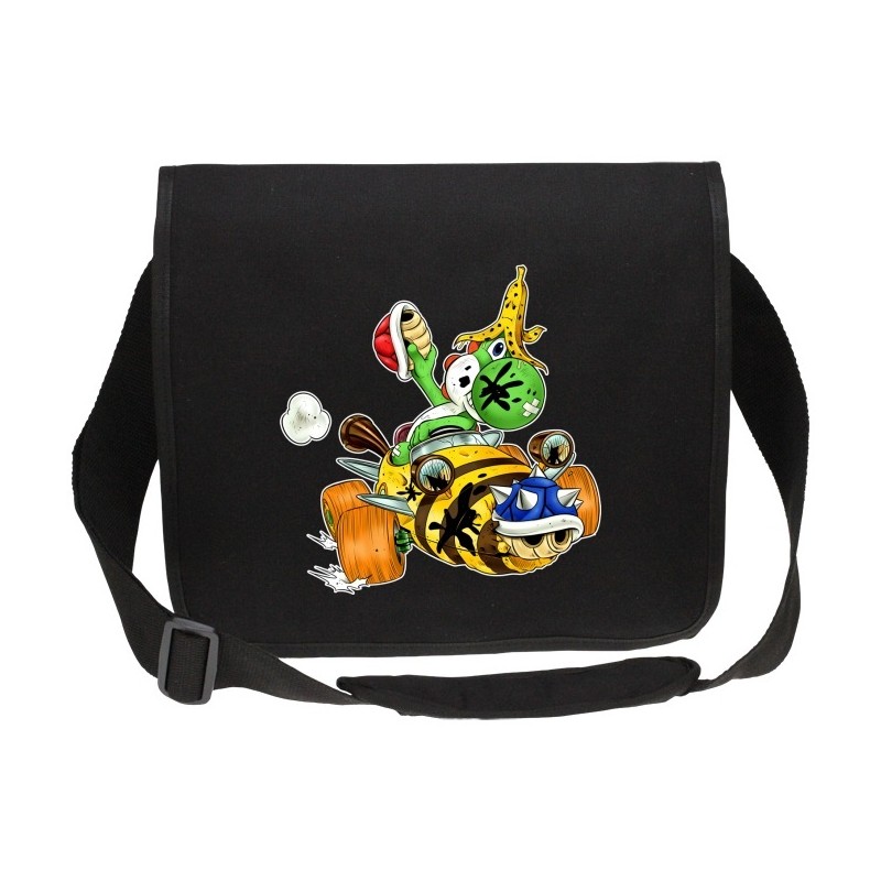 Sac - okiWoki - Yoshi Kart Fighter - Nintendo - L 35 x H 28 x P12