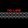 T-shirt - okiWoki - No Life - Nintendo - Fond Noir - M Homme 