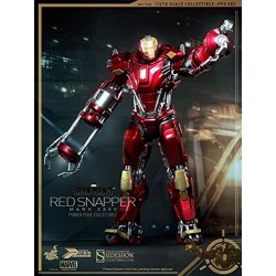 Iron Man 3 - Hot Toys Red Snapper Mk. XXXV - Armor Power Pose Serie