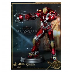 Iron Man 3 - Hot Toys Red Snapper Mk. XXXV - Armor Power Pose Serie