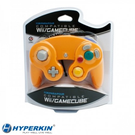 Manette filaire - GameCube et Wii - Orange