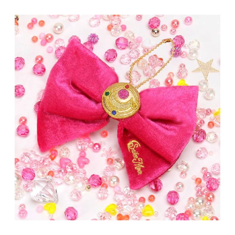 Peluche - Broche avec noeud - Sailor Moon