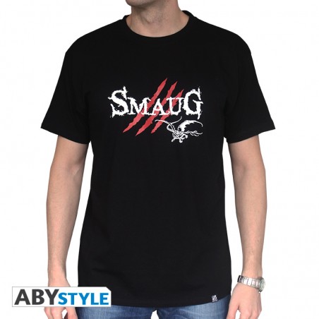 T-shirt The Hobbit - Smaug - L Homme