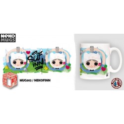 Mug - Neko - Adventure Time - Finn