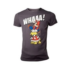 T-shirt Bioworld - Mario WHAAA! - L Homme 