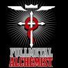 T-shirt Neko - Croix - Full métal Alchemist - L Homme 