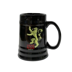 Chope à Bière - Game Of Thrones - "Famille Lannister " - Black