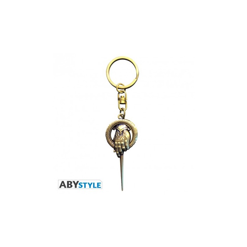 Porte-clefs 3D Métal - Main du roi - Game Of Thrones