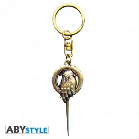 Porte-clefs 3D Métal - Main du roi - Game Of Thrones