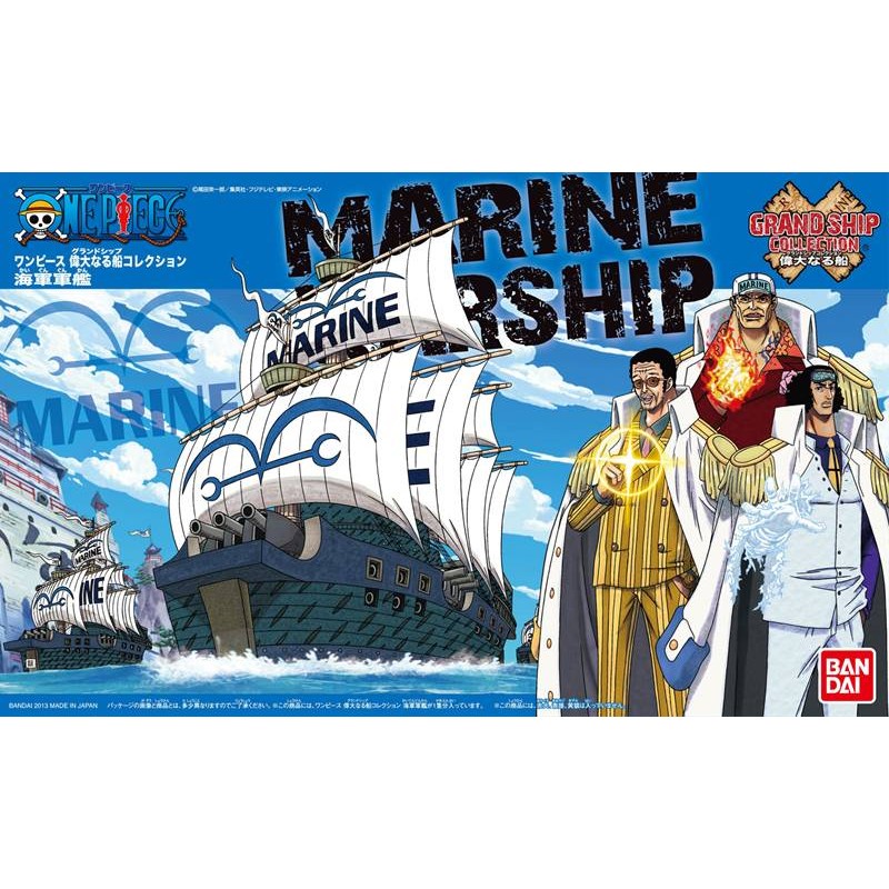 Grand Ship Collection - The Navy Warship - One Piece