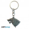 Porte-clefs 3D Métal - Stark - Game Of Thrones